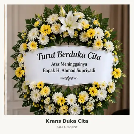 Krans Bunga Duka Buru Selatan